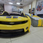 Кровать машина Evo Camaro, черно - желтая
